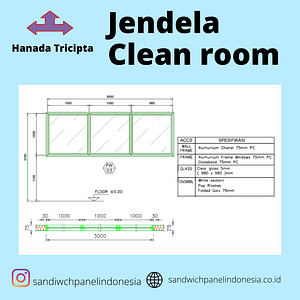 Jendela clean room
